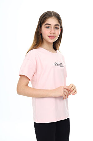 Toontoy Kız Çocuk Baskılı Tişört