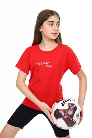 Toontoy Kız Çocuk Baskılı Tişört