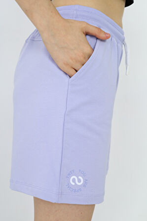 Toontoy Kız Çocuk Baskılı Şort