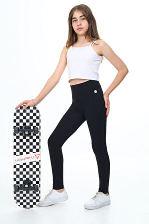 Toontoy Kız Çocuk Baskılı Tayt