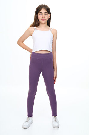 Toontoy Kız Çocuk Baskılı Tayt