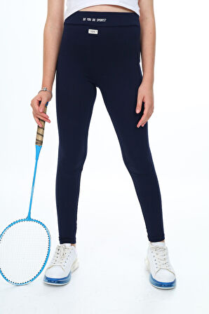 Toontoy Kız Çocuk Baskılı Tayt