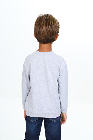 Toontoy Erkek Çocuk Baskılı Sweatshirt