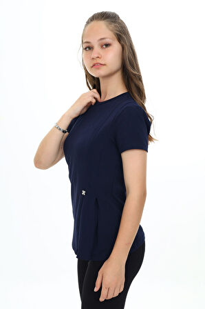 Toontoy Kız Çocuk Okul Tişört