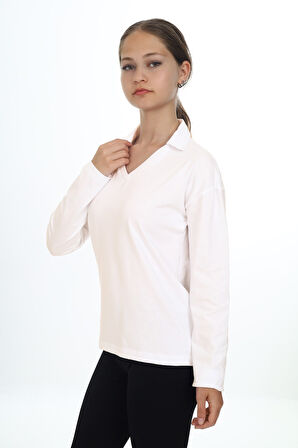 Toontoy Kız Çocuk Okul Tişört