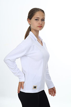 Toontoy Kız Çocuk Okul Tişört