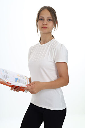 Toontoy Kız Çocuk Okul Tişört