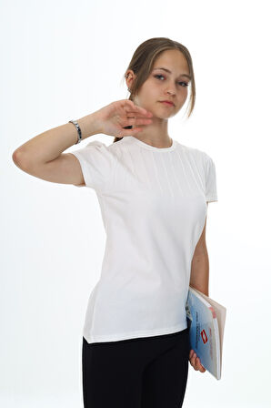 Toontoy Kız Çocuk Okul Tişört