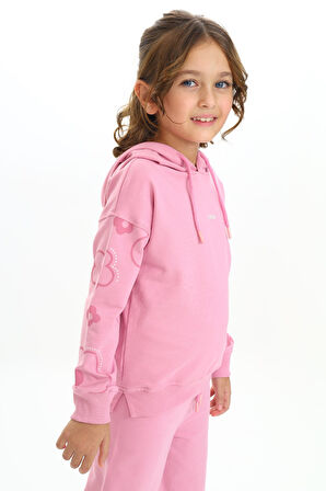 Toontoy Kız Çocuk Kapüşonlu Eşofman Takım