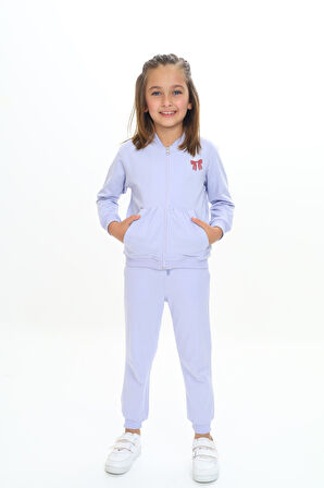 Toontoy Kız Çocuk Baskılı Eşofman Takım