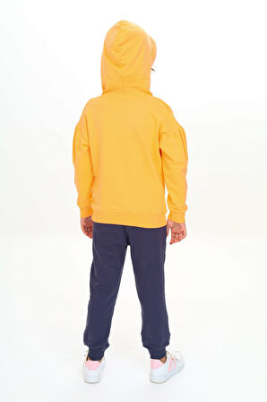 Toontoy Kız Çocuk Kapüşonlu Eşofman Takım