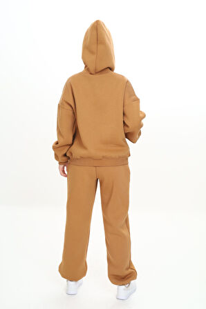 Toontoy Kız Çocuk Kapüşonlu Eşofman Takım