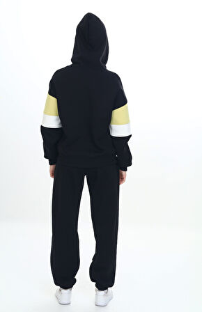 Toontoy Kız Çocuk Kapüşonlu Eşofman Takım