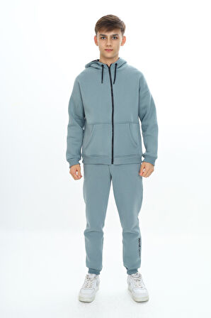 Toontoy Erkek Çocuk Kapüşonlu Eşofman Takım