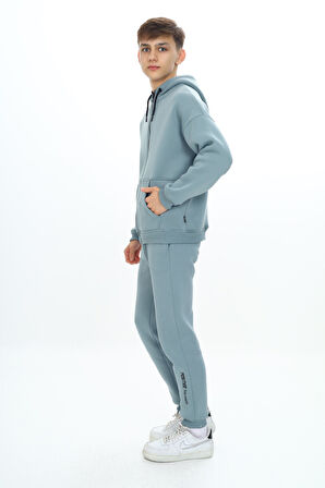 Toontoy Erkek Çocuk Kapüşonlu Eşofman Takım