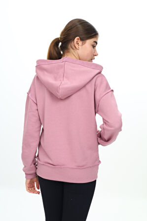 Toontoy Kız Çocuk Kapüşonlu Hırka