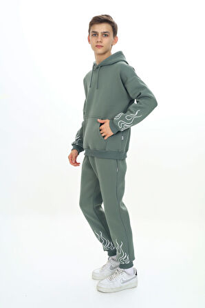 Toontoy Erkek Çocuk Baskılı Eşofman Takım 