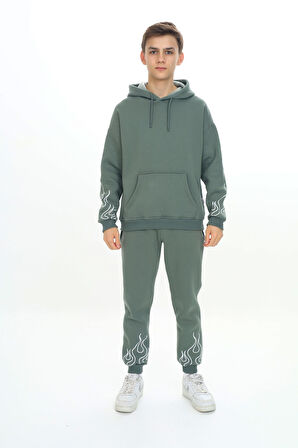 Toontoy Erkek Çocuk Baskılı Eşofman Takım 