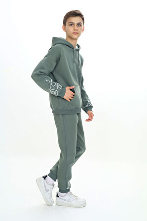 Toontoy Erkek Çocuk Baskılı Eşofman Takım 