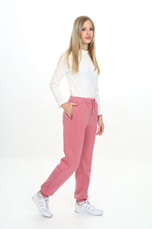 Toontoy Kız Çocuk Nakışlı Eşofman Alt