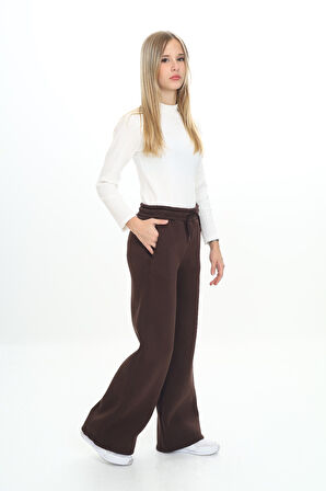 Toontoy Kız Çocuk Nakışlı Eşofman Alt