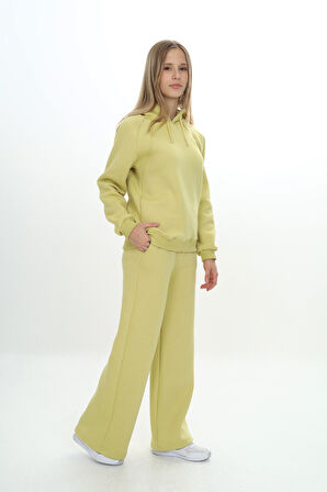 Toontoy Kız Çocuk Kapüşonlu Eşofman Takım