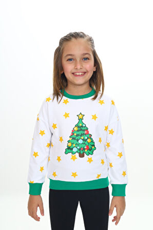 Toontoy Kız Çocuk Baskılı Sweatshirt