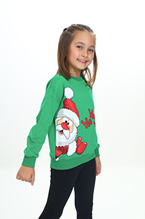 Toontoy Kız Çocuk Baskılı Sweatshirt