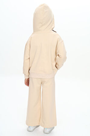 Toontoy Kız Çocuk Baskılı Eşofman Takım