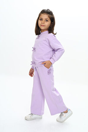 Toontoy Kız Çocuk Fiyonk Detaylı Takım