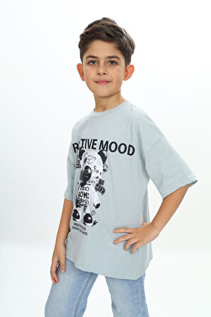 Toontoy Erkek Çocuk Creatıve Mood Baskılı Tişört