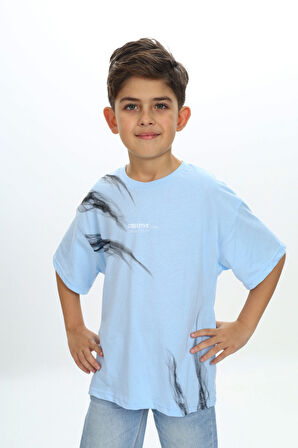 Toontoy Erkek Çocuk Creatıve Sis Baskılı Tişört