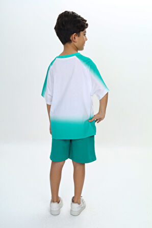 Toontoy Erkek Çocuk Garni Detaylı Şortlu Takım