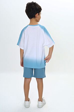 Toontoy Erkek Çocuk Garni Detaylı Şortlu Takım