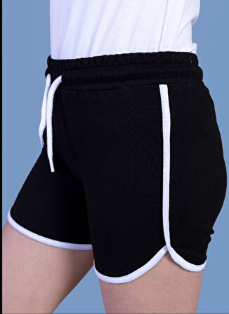 Toontoy Kız Çocuk Garni Biyeli Şort