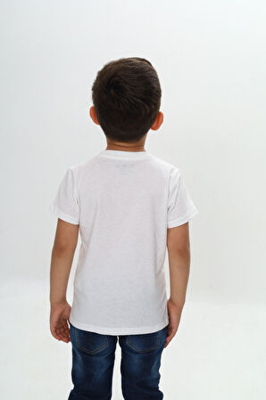 Toontoy Erkek Çocuk Surf Tema Baskılı Tişört