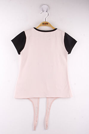 Toontoy Kız Çocuk Superior Baskılı Tişört