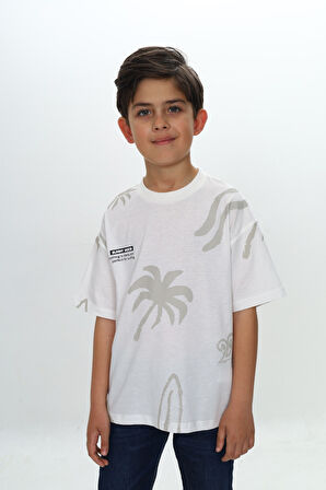 Toontoy Erkek Çocuk Komple Baskılı Tişört