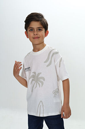 Toontoy Erkek Çocuk Komple Baskılı Tişört