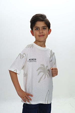 Toontoy Erkek Çocuk Komple Baskılı Tişört