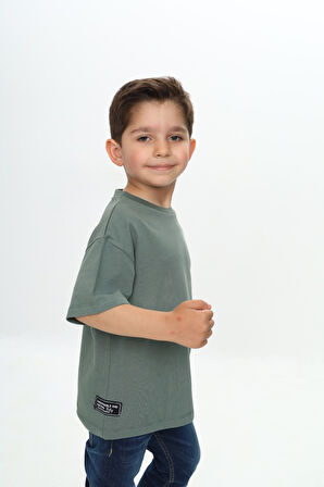 Toontoy Erkek Çocuk Rules Şapkalı Ayı Baskılı Tişört