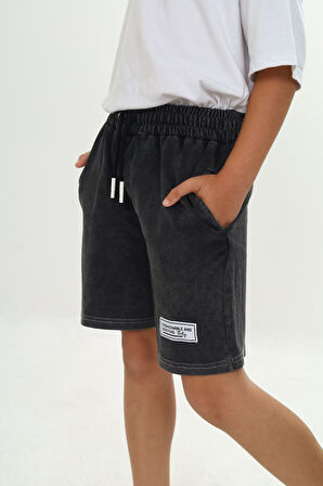 Toontoy Erkek Çocuk Yıkamalı Tişört