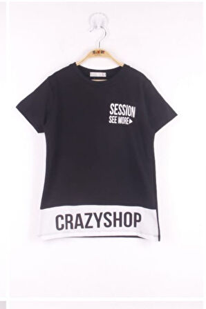 Toontoy Erkek Çocuk Göğsü Yazı Baskılı