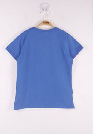 Toontoy Erkek Çocuk Göğsü Yazı Baskılı