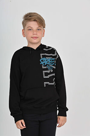 Toontoy Erkek Çocuk Stay Baskılı Sweatshirt