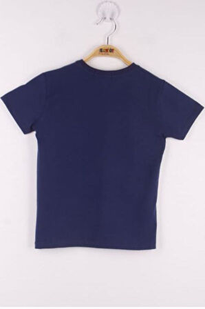 Toontoy Erkek Çocuk Garnili Cepli Tişört