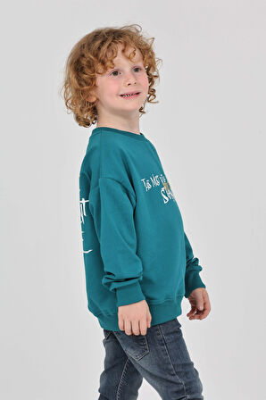 Toontoy Erkek Çocuk Tnty Design Baskılı Sweatshirt