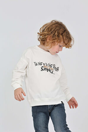 Toontoy Erkek Çocuk Tnty Design Baskılı Sweatshirt