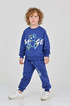 Toontoy Erkek Çocuk Savage Baskılı Eşofman Takım