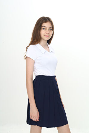 Toontoy Kız Çocuk Piliseli Okul Etek